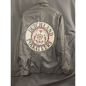 Vintage Dutchland Polkateers Ephrata Pa Windbreaker Size Med
